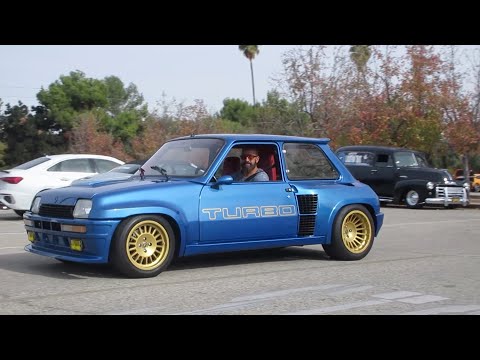 Blue 1981 Renault R5 Turbo