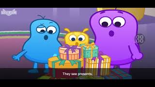 Little fox level 1 : The Blobs and the birthday party