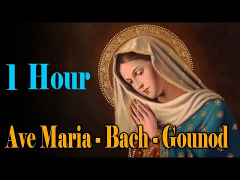 Ave Maria Bach Gounod | Relaxing Classic Piano Music | 1 HOUR | Ave Maria Instrumental, Piano, Cello