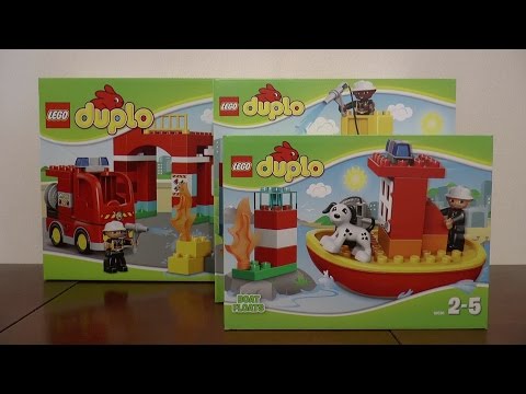 NOWOŚCI SIERPIEŃ 2015 LEGO DUPLO STRAŻ POŻARNA