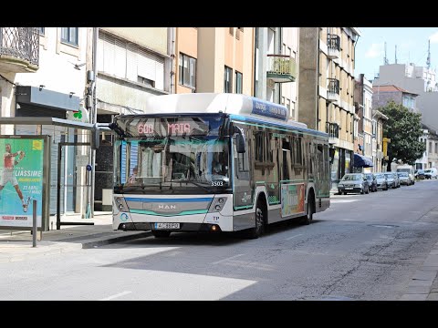 3549 STCP - MAN NL313F CNG (A21) Caetanobus CityGold CBN070g - Linha / Line 600