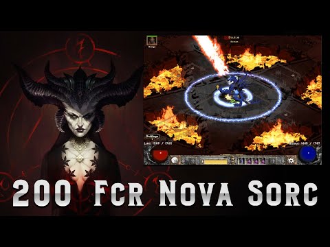The 200 FCR Nova Sorceress Build - Diablo 2