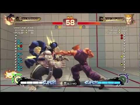 SHINIGAMI xKIRA (E. Honda) vs Elevator Kart (Guile)