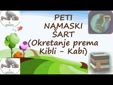 Peti namaski šart - Okretanje prema Kibli - Kabi - (Ilmihal 1)