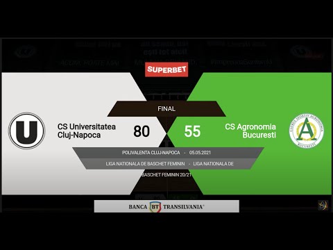 LNBF 2020-2021: Universitatea Cluj-Napoca - Agronomia București (7-8 PLACES, GAME 1)