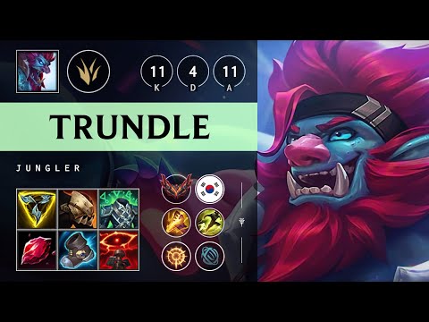 Trundle Jungle vs Rek'Sai - KR Grandmaster Patch 25.18