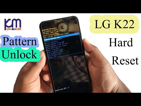 LG K22 Hard Reset | LG K22 (LM-K200EMW) Pattren Unlock | LG K22 Factory Reset | K22 Pattern Unlock |