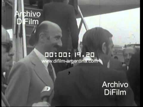 DiFilm - Parte la Selección Argentina a España (1974)