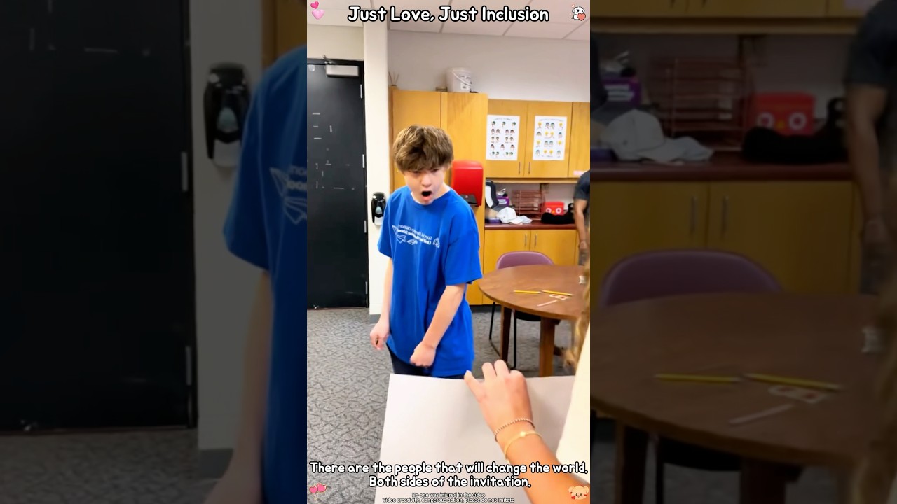 Inviting Someone Special to Prom… Just Love, Just Inclusion ✨💛#promposal2026 #kindness #foryoupage