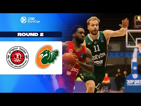 Hapoel Bank Yahav Jerusalem - Cedevita Olimpija Ljubljana | Round 2 | EuroCup Basketball 2025/26