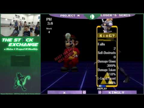 SOTR2 - X (Mario) vs. KinGly (Shiek) - PM Losers Semis