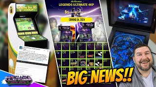 AtGames Legends Ultimate 4K Release Date, Arcade1Up Golden Tee Deluxe & Working 1/6 Scale Pinball!