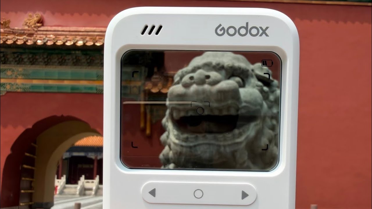 Godox C100 Transparent Viewfinder Camera review! The new Godox C100 camera is very compact!