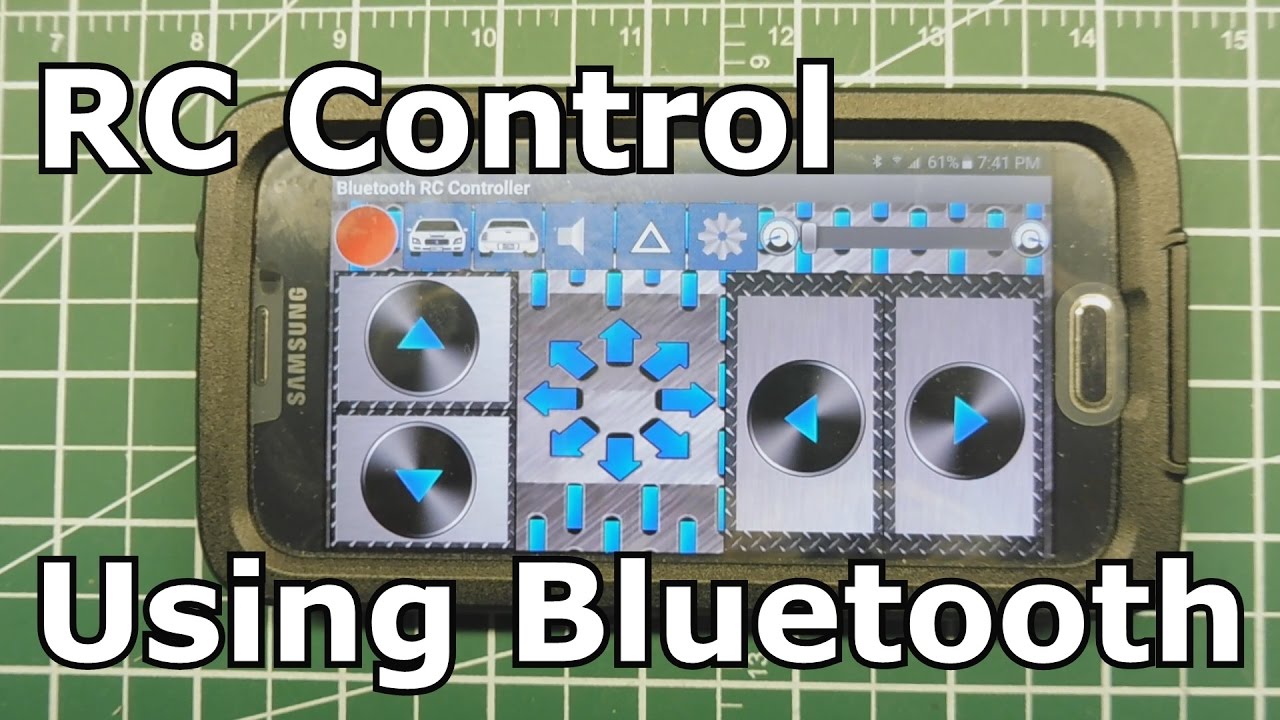RC Control using Bluetooth
