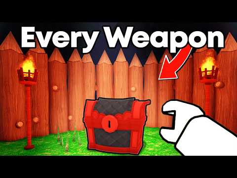 I Unlocked EVERY Weapon in 99 Nights in the Forest!