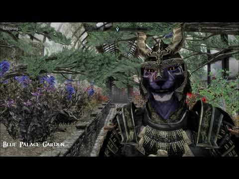 Blue Palace Garden - Skyrim Special Edition