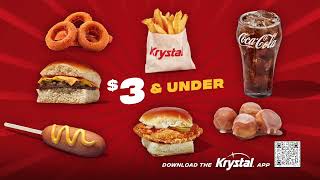 Krystal Burger Kravings $3 & Under Menu 2026 Commercial – Only Krystal! (Ad Breakdown & Analysis)