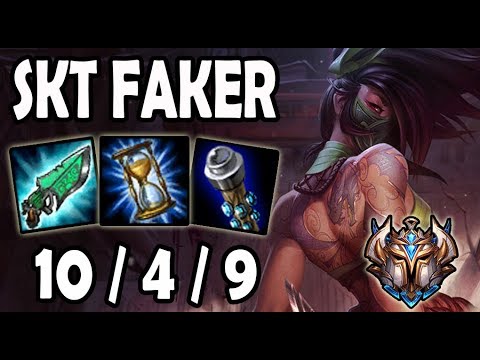 AKALI vs LUCIAN [ Faker is Back ] Lol Challenger Korea