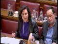 Video από την ομιλία κατά τη συνάντηση με την αντιπροσωπεία της Επιτροπής Οικονομικών & Νομισματικών Υποθέσεων του Ευρωπαϊκού Κοινοβουλίου (29.1.2014)