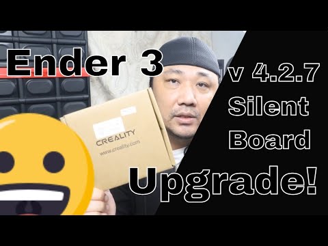 ENDER3 4.2.7 SILENT BOARD UPGRADE HARDWARE INSTALLATION - PART 1 - BLTOUCH 3.1 - MICROSWISS DD