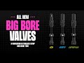Muc-Off Big Bore tubeless valves Hybrid 65 mm, black