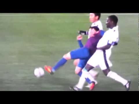 ¡David Villa se rompe la tibia en el encuentro ante el Al-Saad!