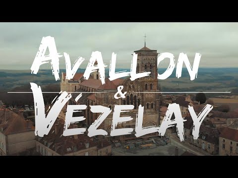 Vézelay & Avallon from the sky | DJI Mavic Air