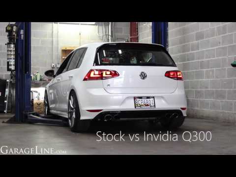 GarageLine: Mk7 Golf R Invidia Q300 Exhaust Sound Clip
