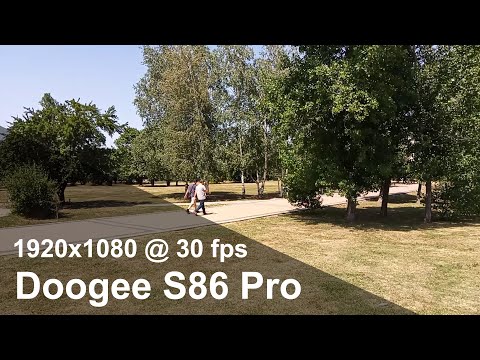 Doogee S86 Pro - FHD (1080p) 30 fps camera video sample