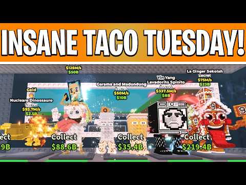 i stole incredible loot during SAB taco tuesday... (feat. traitfarming to 1b/s)