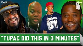 Too $hort Reveals Tupac Wrote A Verse in 3 MINUTES | Get Got Pod