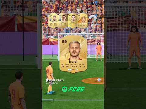 Mauro Icardi evolution in FIFA 21 - FC 25 🥶🥶