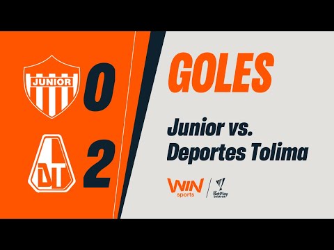 Junior vs. Tolima (goals) | Liga BetPlay Dimayor 2026-1 | Matchday 1