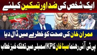 ایک شخص کی ضد نے عمران خان کی صحت کو خطرے میں ڈال دیا، مینا خان