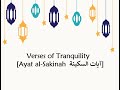 Verses of Tranquility (Ayat al-Sakinah آيات السكينة) | Saad Al-Ghamdi