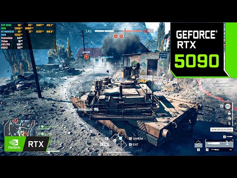 Battlefield 6 : RTX 5090 32GB ( 4K Maximum Settings DLSS 4 Quality )