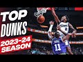 1 HOUR of the BEST Dunks of the 2023-24 NBA Season | Pt.1