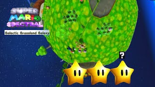 Download the video "Super Mario Spectral 100%: Galatic Grassland Galaxy"