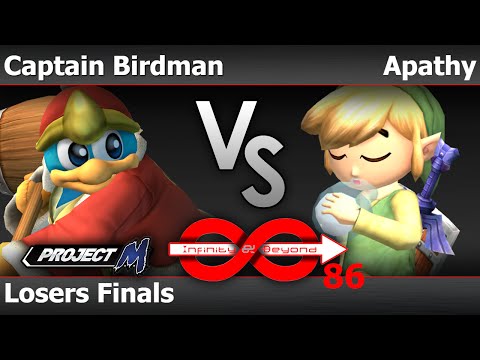 IaB! 86 PM - Captain Birdman (DDD) vs Apathy (Toon Link, Charizard) - Losers Finals