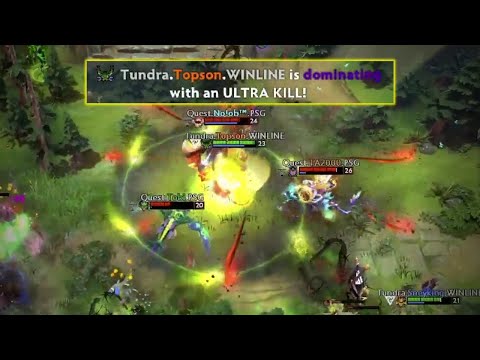 Topson's Pugna lookin unstoppable against PSG Quests