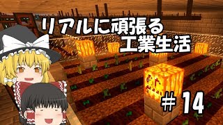 【Minecraft】リアルに頑張る工業生活 part14 【ゆっくり実況】