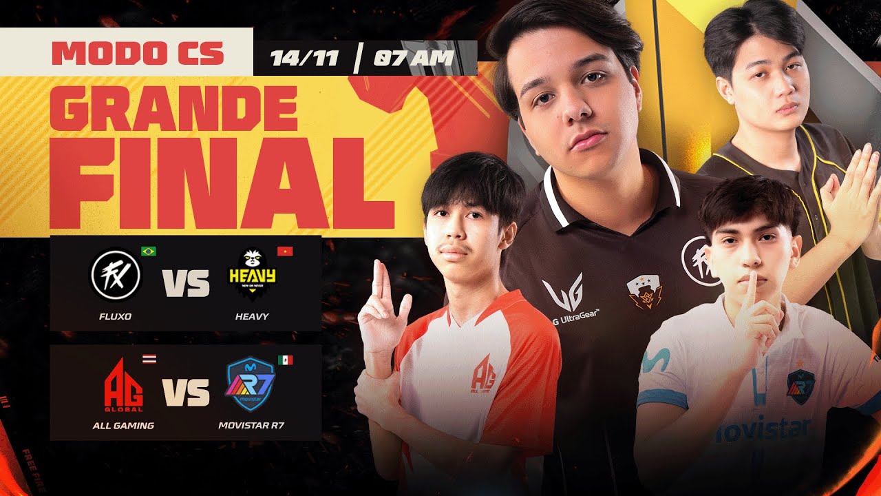 MUNDIAL DE FREE FIRE | FFWS GLOBAL FINALS 2025 | GRANDE FINAL | CONTRA SQUAD |  AO VIVO #freefire