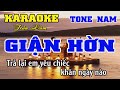 Karaoke Giận Hờn Tone Nam Trần Lâm