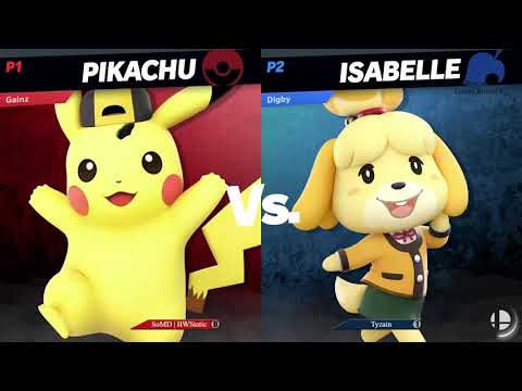 SpotDodge Monthly - SoMD | BWStatic (Pikachu) vs Tyzain (Isabelle) Losers Round 4