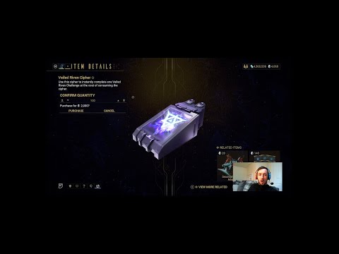 I spent 2k plat on riven ciphers so you don't have too!!  | Riven Hunters Episode