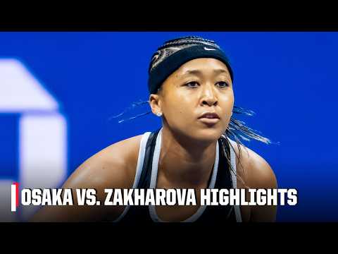 Naomi Osaka vs. Anastasia Zahharova | Full Match Highlights | 2026 US Open