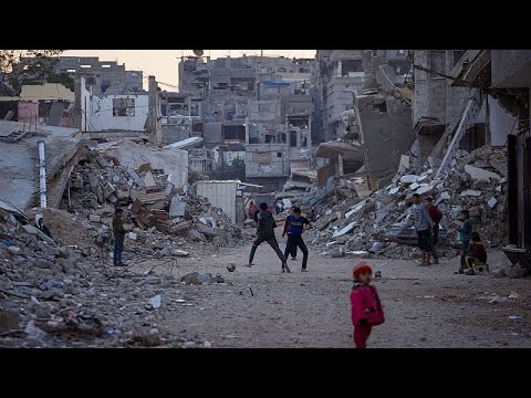 Video Thumbnail: Israel destroys multiple high-rises in Gaza City after evacuation warning