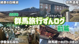 【ずんだVlog】名湯もとめて群馬旅　前篇
