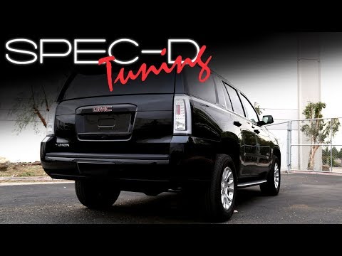 SPECDTUNING INSTALLATION VIDEO: 2015-2018 GMC YUKON XL LED TAIL LIGHTS