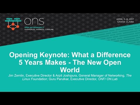 Opening Keynote: What a Difference 5 Years Makes - The New Open World - Jim Zemlin